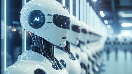AI training and the concept of artificial intelligence, along with its applications in robotics, process automation, business, modern technologies, the Internet, and networking.