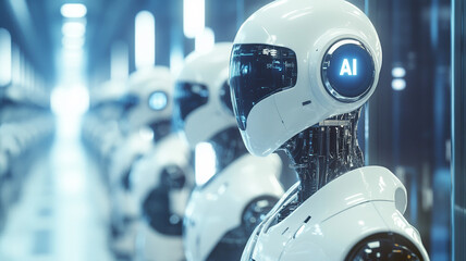 AI training and the concept of artificial intelligence, along with its applications in robotics, process automation, business, modern technologies, the Internet, and networking.