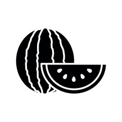 water melon icon vector design template elegant style