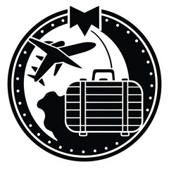 illustration of a stamp printed in the world