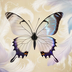 Abstract, Butterfly's Dream추상적,나비의꿈 Generative AI