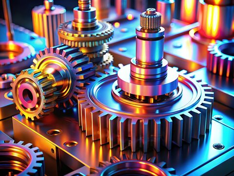3D Design Engineering Renderings - Dynamic Industrial Imagery