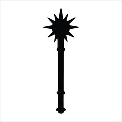 Detailed Sword Vector Illustration
