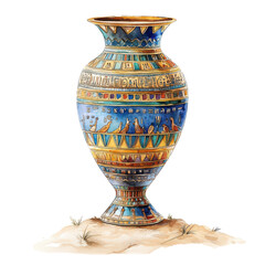 Egypt Landmark Clipart Vector Illustration