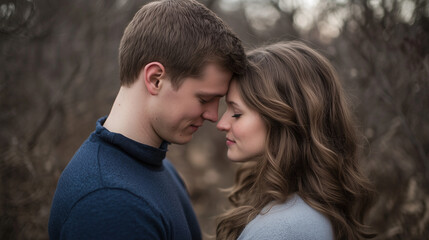 Obraz premium couple in love enjoying the time with each other