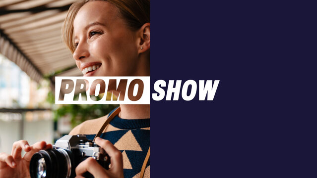 Photo Typo Animation template contains 37 text placeholders, 6 media placeholders and 1 logo. Available in HD 