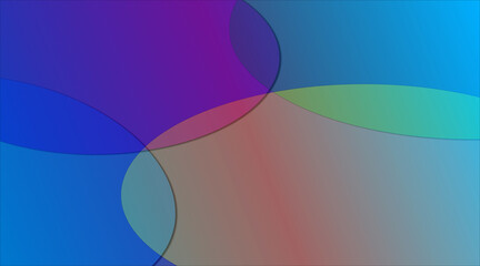 
Abstract color poster wave background animation computer screen illusion SET in white background round circle line art design.