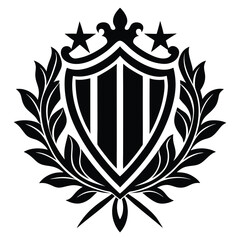 coat of arms with wings