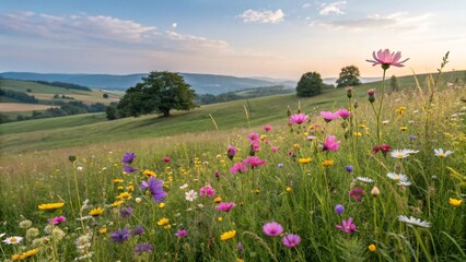 Obraz premium field of flowers