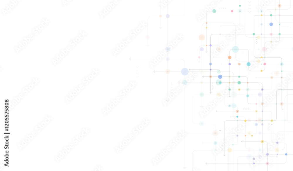 Aufkleber digital technology background. concept with technology line. circuit board background technology