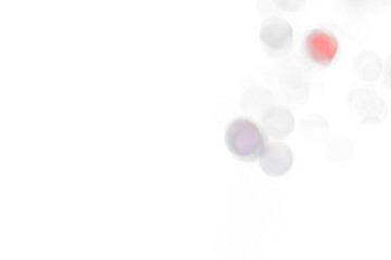 Abstract bokeh lights at night.