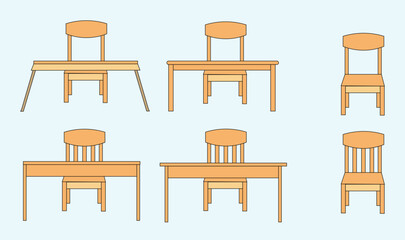 Table and chair design