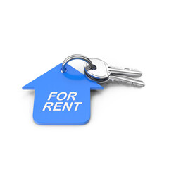 house key, real estate concept, home for rent isolated on white Transparent PNG