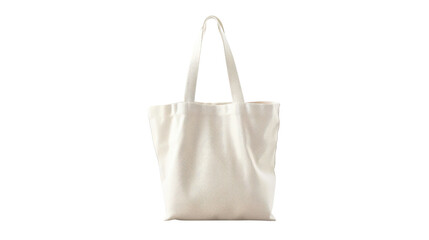 
Blank tote bag mockup on transparent background