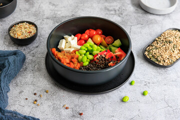 Superfood Bowls frisch zubereitet