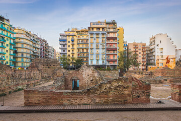 In the centre of Thessaloniki city