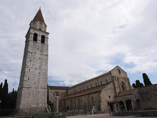イタリア　アクイレイア　世界遺産　総大司教座聖堂のバシリカ
