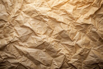 Fototapeta premium Highly Textured Brown Wrinkled Paper Background Ideal for Design Projects and Craft Applications