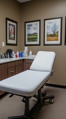 Medical Examination Room with Clean Design and Supplies