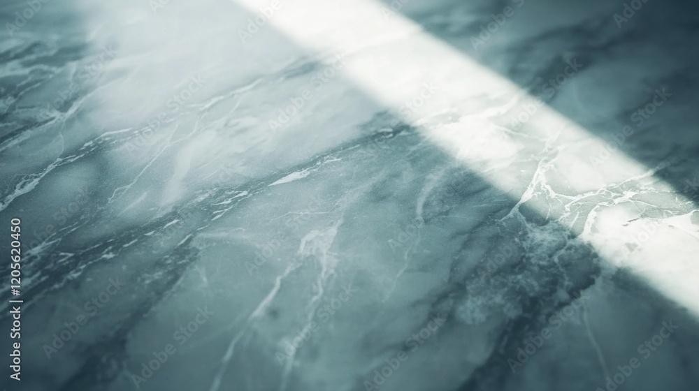 Aufkleber muted gray marble texture with natural veins and soft light creating abstract patterns