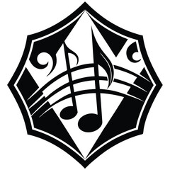 black and white illustration of a mask