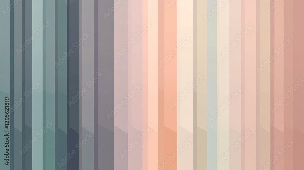 Poster abstract pastel tones with neutral base and soft gradients for modern design projects