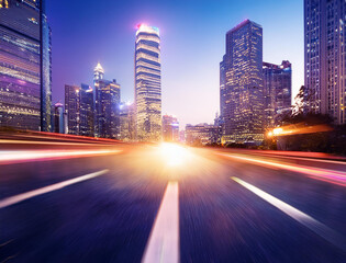 Obraz premium 都会の夜景 イルミネーション