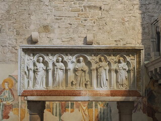 イタリア　アクイレイア　世界遺産　総大司教座聖堂のバシリカ