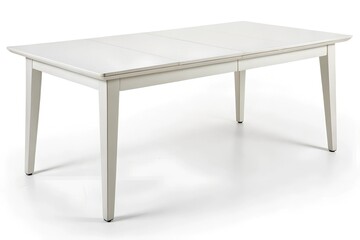 design of modern table on white background