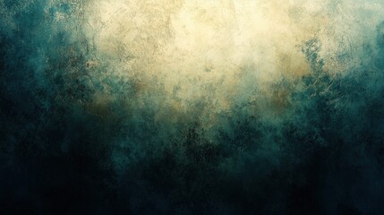 Fototapeta premium Abstract texture background with smooth gradient and soft transitions of teal and cream