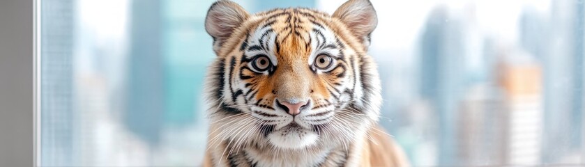 Close-up of a Tiger's Eye Vivid Details of Fur Texture, Striking Sharp Focus, Wild Essence Captured A Breathtaking Image Showcasing the Majestic Beauty and Intricate Markings of a Siberian Tiger