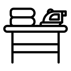Ironing Clothes Icon