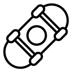 Skateboard Icon