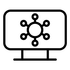 Fototapeta premium Exploratory Testing Icon