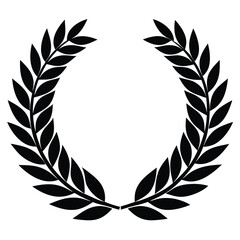 gold laurel wreath