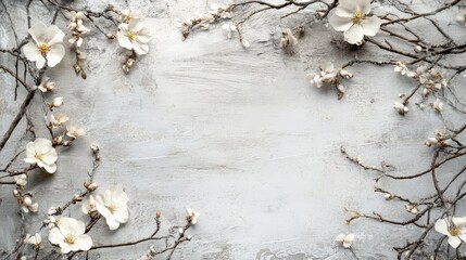 snow covered branches