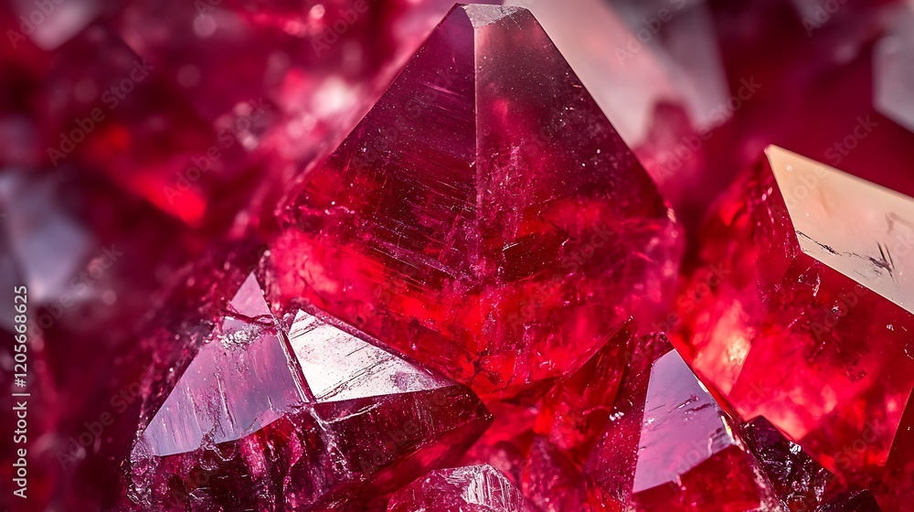 Poster a gorgeous close-up of a gemstone highlighting its intricate patterns