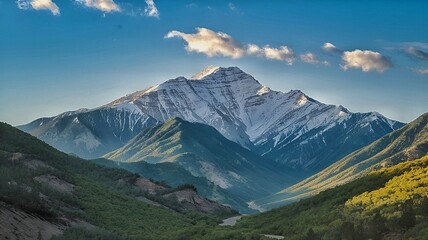 view from the top of the mountain