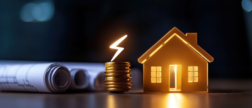 Modern home design with lighting and energy concepts for architectural inspiration.