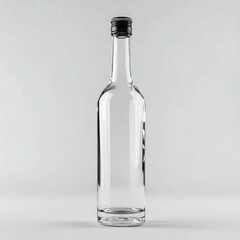 Fototapeta premium Vodka Bottle Isolated