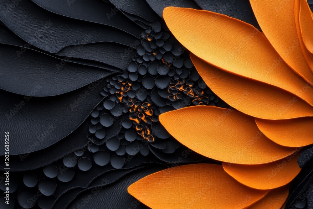 Poster a xanthous butterfly wing captured in extreme macro detail, showing the intricate patterns and textu
