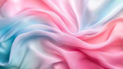 Obraz premium Smooth Pastel Gradient of Pink and Aqua, Generative AI