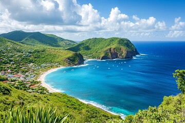 beach and sky, island