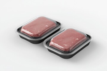 Fresh Beef in Protective Plastic Packaging