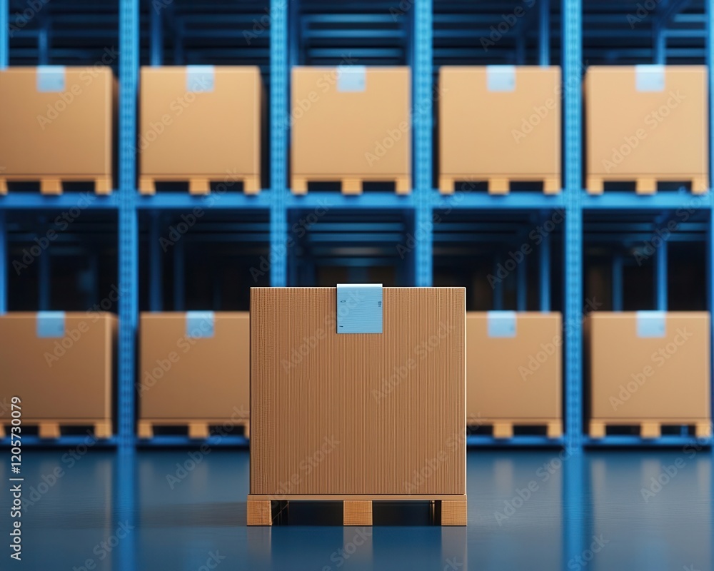 Poster logistics and supply chain. inventory and delivery synchronization linking inventory levels with del
