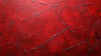 Artistic textured red background studio image