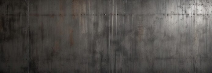 Fototapeta premium Vintage-style steel panel with grunge texture, industrial decor, weathering, vintage metalwork