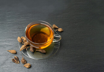 Cardamom Tea, Cardamon Drink, Kardamon Infusion, Cardamum Spice Beverage, Natural Tonic Energy Drink