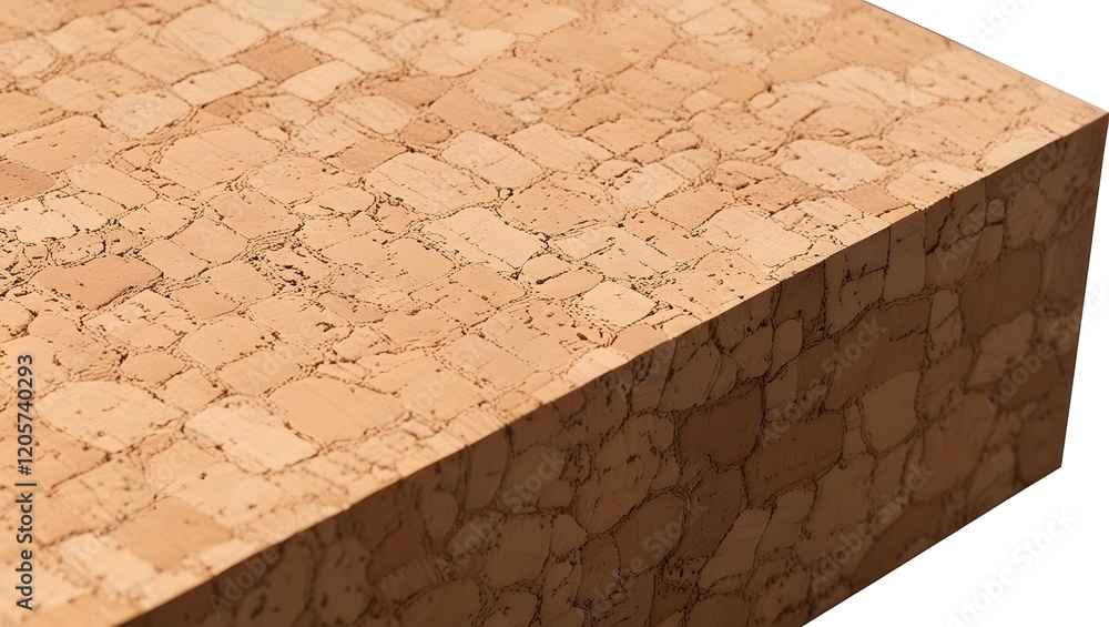 Poster cork block texture close up natural material pattern surface