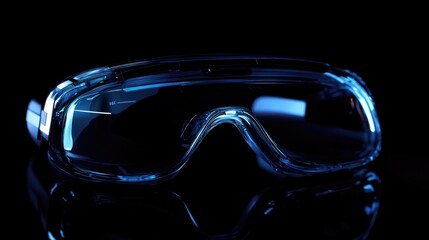 Three virtual reality headsets are displayed against a black background.